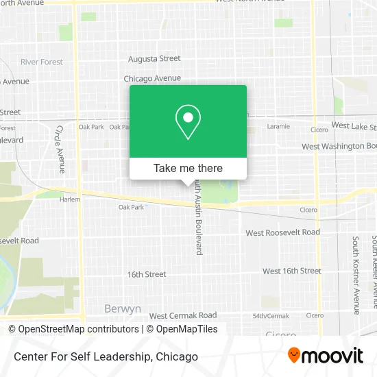 Center For Self Leadership map