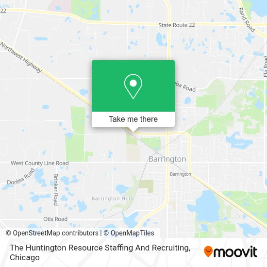 The Huntington Resource Staffing And Recruiting map