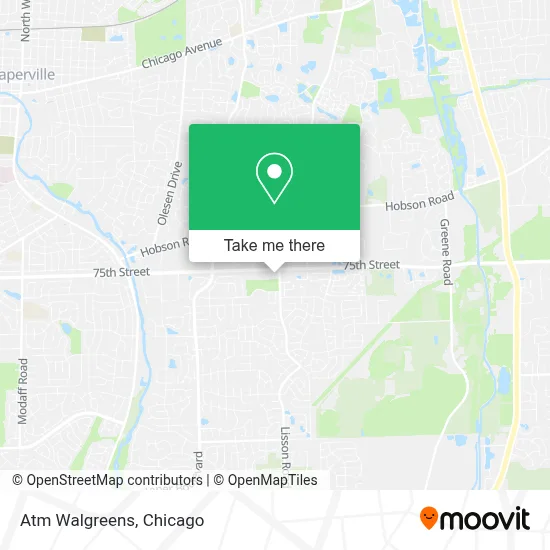 Atm Walgreens map