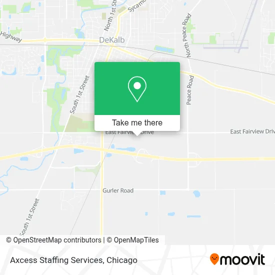 Axcess Staffing Services map