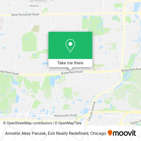 Annette Akey Panzek, Exit Realty Redefined map