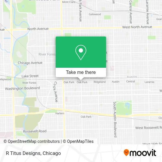 R Titus Designs map