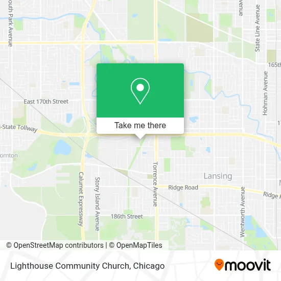Lighthouse Community Church map