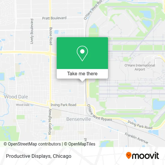 Productive Displays map