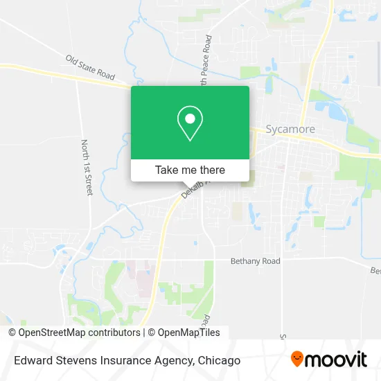 Edward Stevens Insurance Agency map