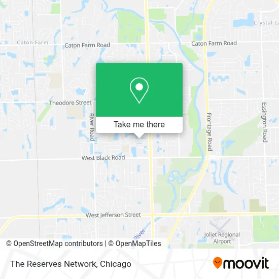 The Reserves Network map