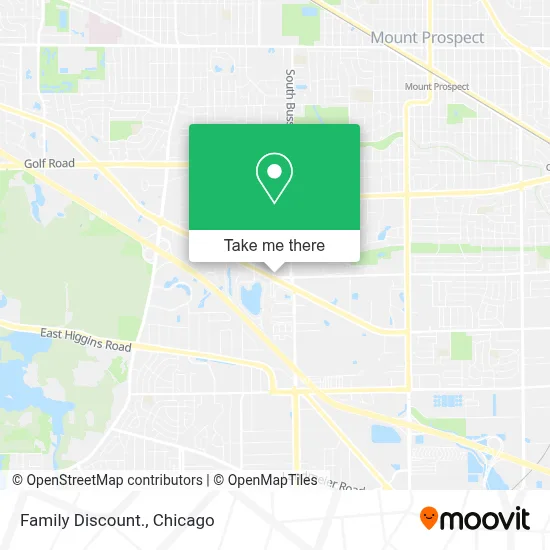 Family Discount. map