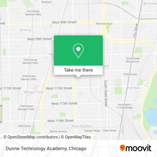 Dunne Technology Academy map