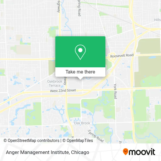 Anger Management Institute map