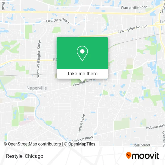Restyle map