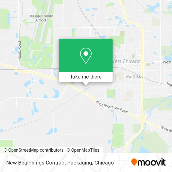New Beginnings Contract Packaging map