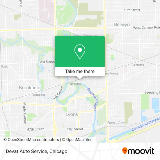 Devat Auto Service map