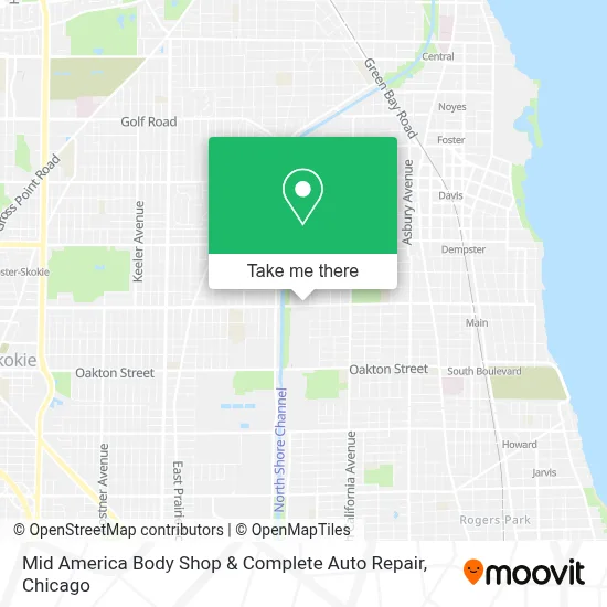 Mid America Body Shop & Complete Auto Repair map