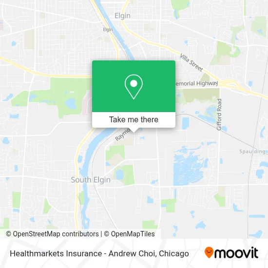 Healthmarkets Insurance - Andrew Choi map