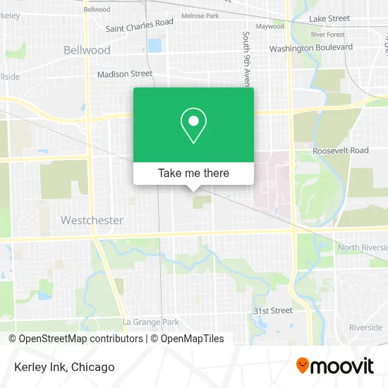 Kerley Ink map
