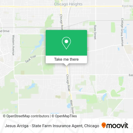 Jesus Arciga - State Farm Insurance Agent map