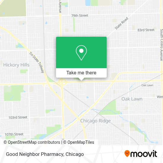 Good Neighbor Pharmacy map