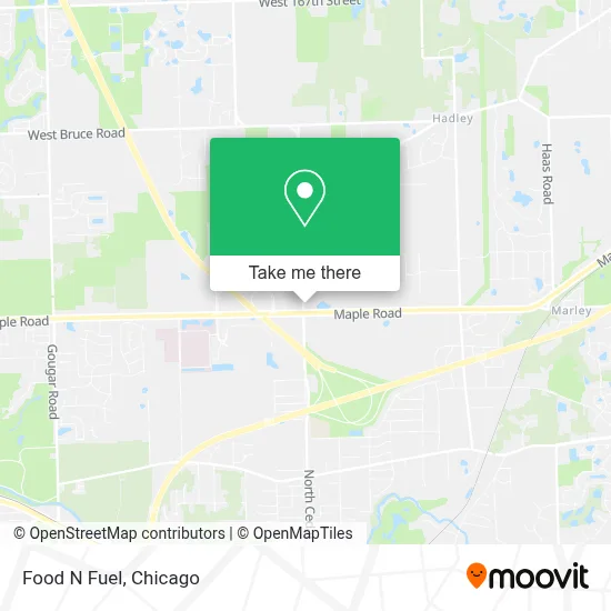 Food N Fuel map