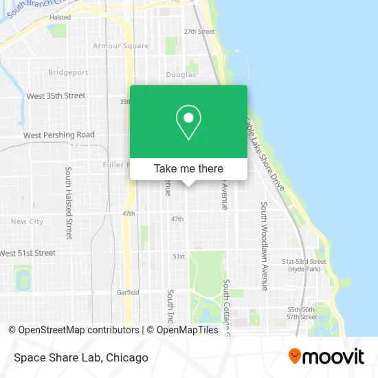 Space Share Lab map
