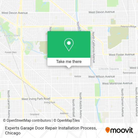 Experts Garage Door Repair Installation Process map