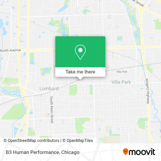 B3 Human Performance map
