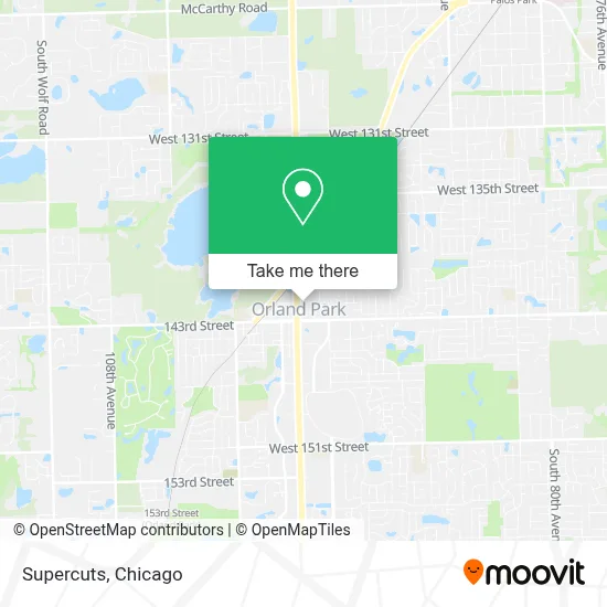 Supercuts map