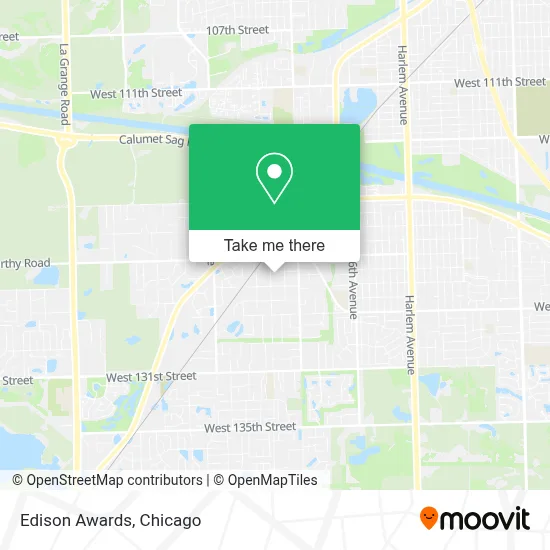 Edison Awards map