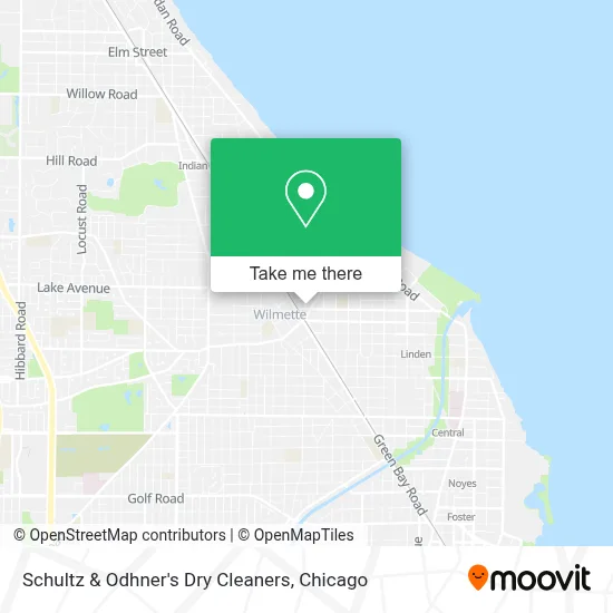 Schultz & Odhner's Dry Cleaners map