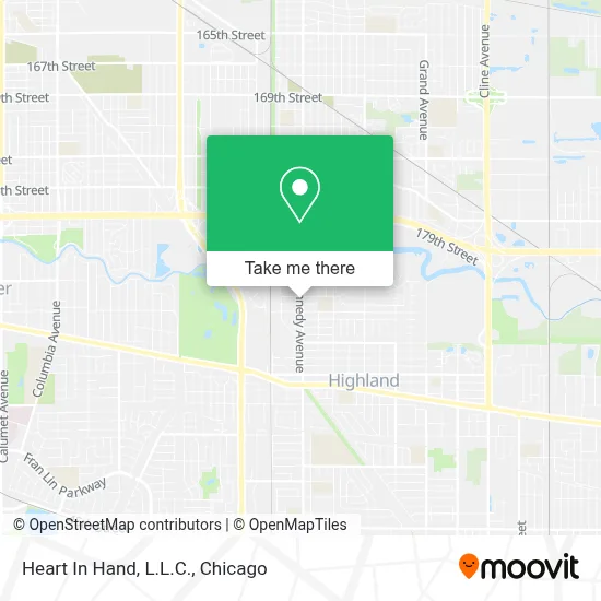 Heart In Hand, L.L.C. map
