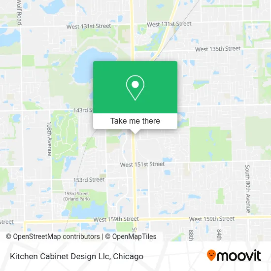 Kitchen Cabinet Design Llc map