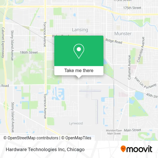 Hardware Technologies Inc map