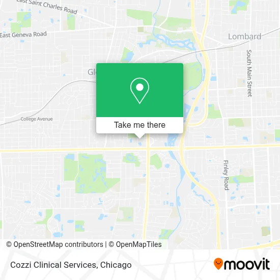 Cozzi Clinical Services map
