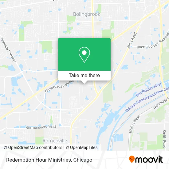 Redemption Hour Ministries map