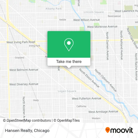 Hansen Realty map