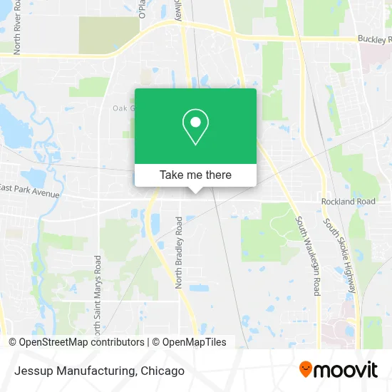 Jessup Manufacturing map
