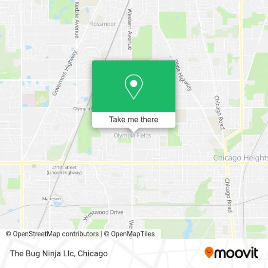 The Bug Ninja Llc map