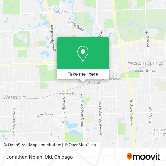 Jonathan Nolan, Md map