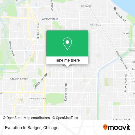 Evolution Id Badges map