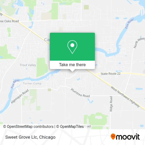Sweet Grove Llc map