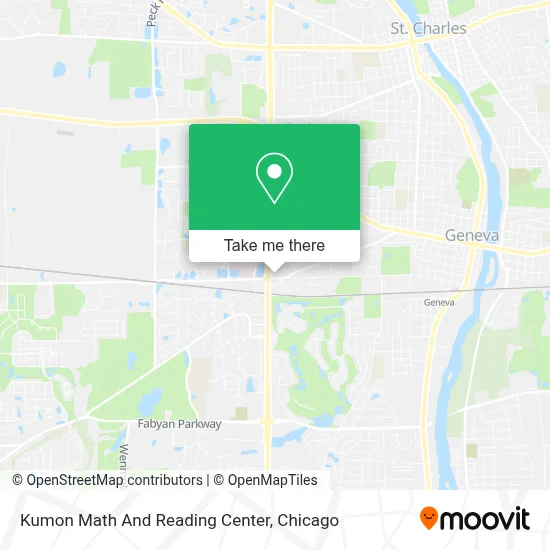 Kumon Math And Reading Center map