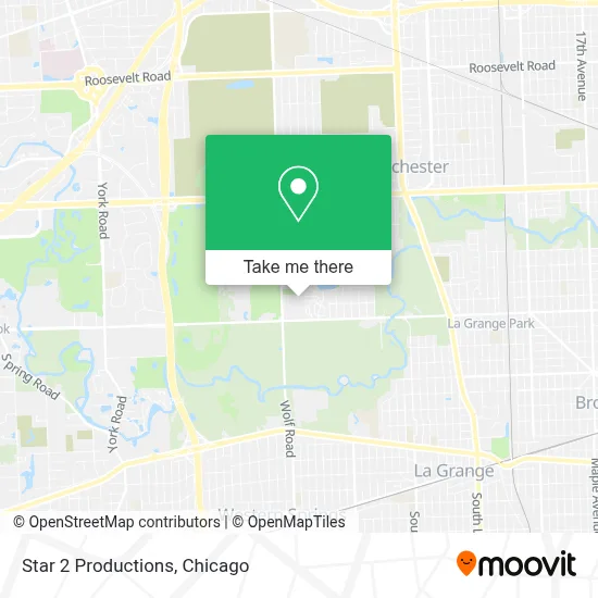Star 2 Productions map