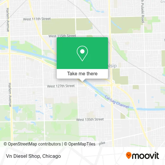 Vn Diesel Shop map