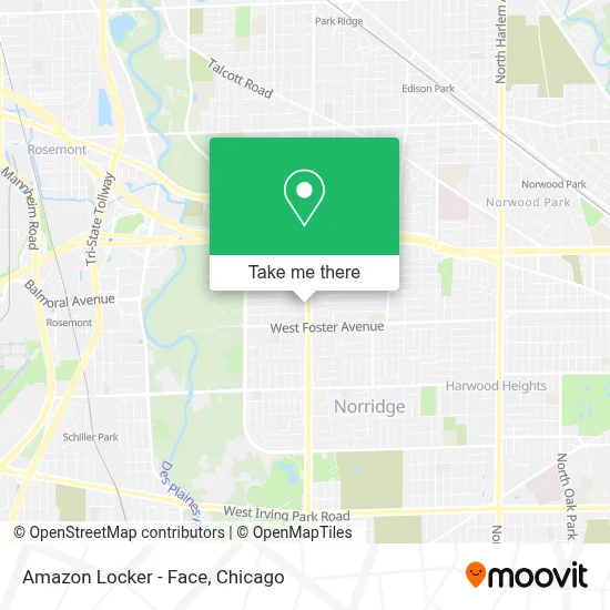 Amazon Locker - Face map