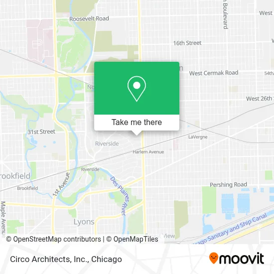 Circo Architects, Inc. map
