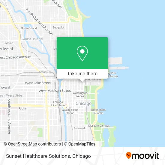 Sunset Healthcare Solutions map
