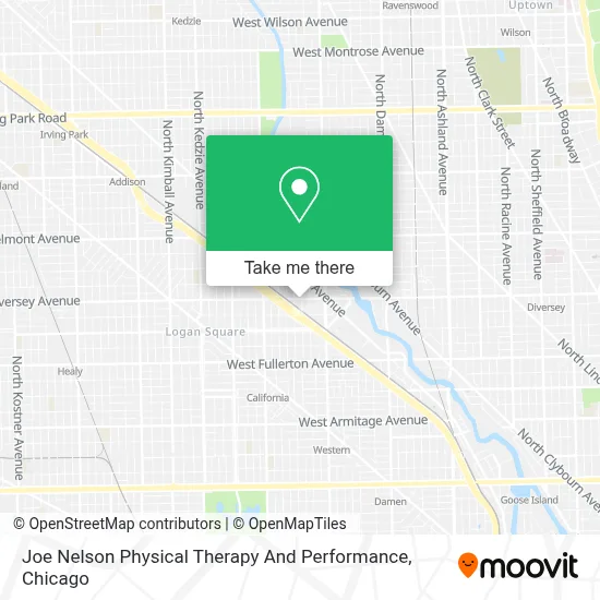 Joe Nelson Physical Therapy And Performance map