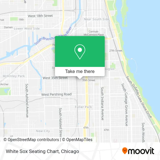 White Sox Seating Chart map