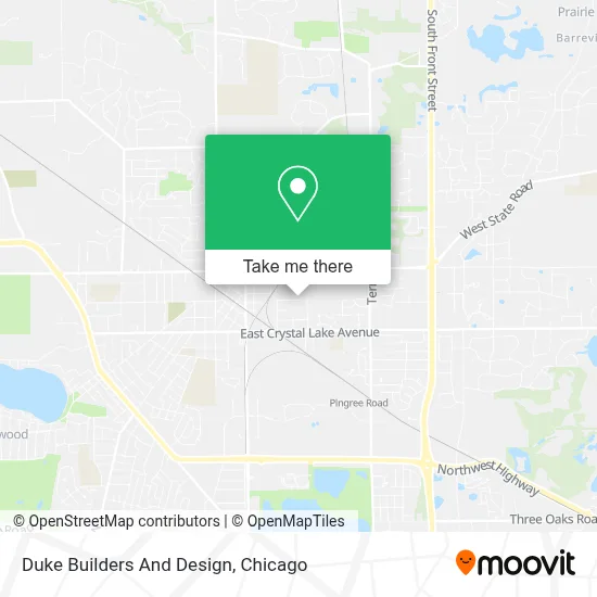 Duke Builders And Design map