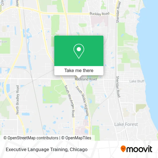 Executive Language Training map
