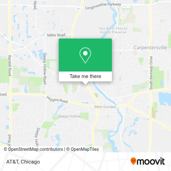 At&T map